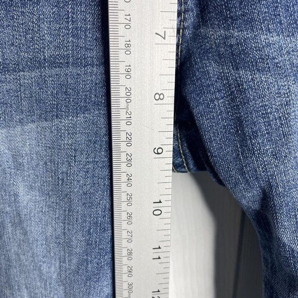 KUT From the Kloth Skinny Ankle Jeans Women’s 2 Floral Embroidered Medium Wash - Picture 6 of 11